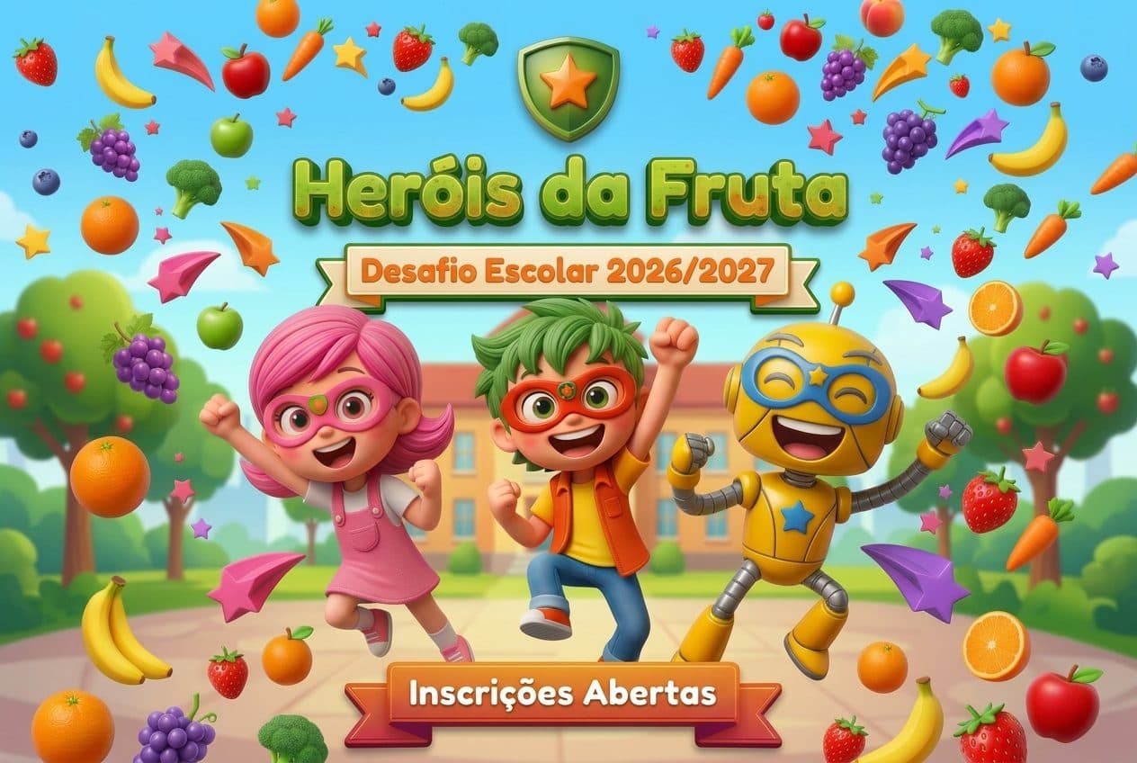 Escolas de Viseu já se podem inscrever na nova edição dos “Heróis da Fruta”