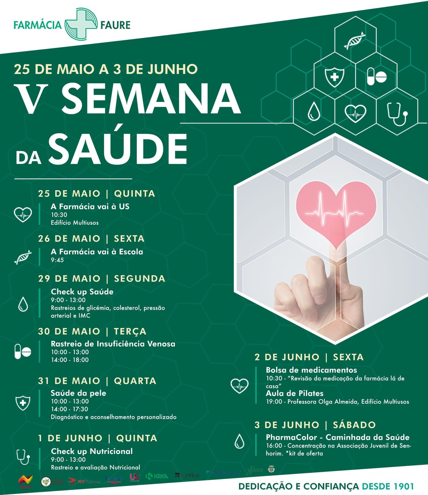 V Semana de Saúde na Farmácia Faure de Nelas