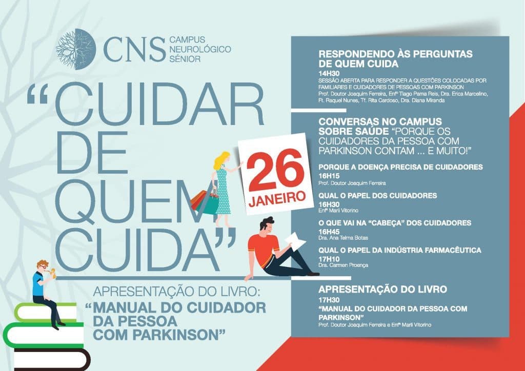 Apresentação do livro "Manual do cuidador da pessoa com Parkinson"