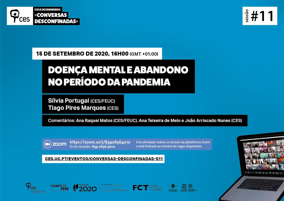 Doença mental e abandono no período da pandemia no CES